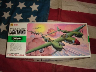 Hasegawa D14 Lockheed P-38 J/L of F Lightning